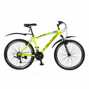 Велосипед горный хардтейл VELTORY 26V-100 / желтый / 18 рама (на рост 160-180см) / 21 скорость