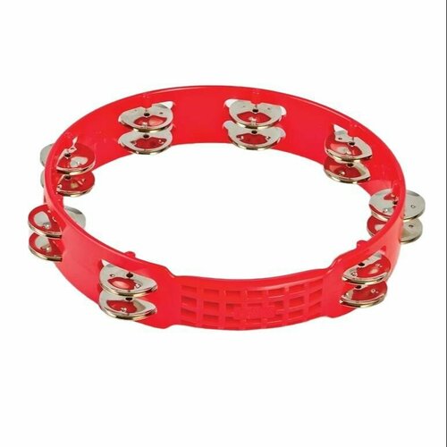 Ручной тамбурин Latin Percussion LPA191 Aspire 10, 16 пар джинглов lp lpa192 aspire 10 plastic tambourine white тамбурин пластиковый белый 2x7 пар джинглов