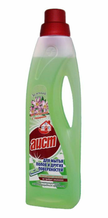 фото Средство для мытья полов антибактериальное Аист Зеленый бриз 950 мл