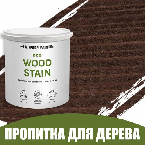 Пропитка для дерева с воском для наружных работ Profipaints Eco Wood Stain 0.9л Палисандр