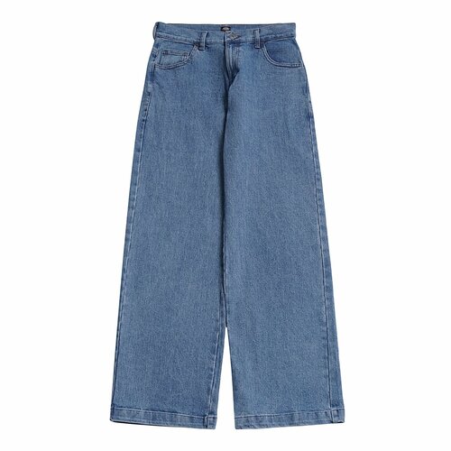 Джинсы широкие Dickies, размер 28/32, синий джинсы широкие levi s размер 28 32 синий