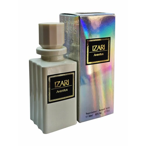 Духи мужские iZARi Aventus, стойкий парфюм на 72 часа, парфюмерная вода/туалетная вода с шипровым ароматом, арабские духи, 50 мл