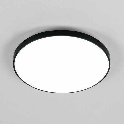 Потолочный светильник, Osairous, OS659263, цвет: черный, холодный белый свет, светильник светодиодный
