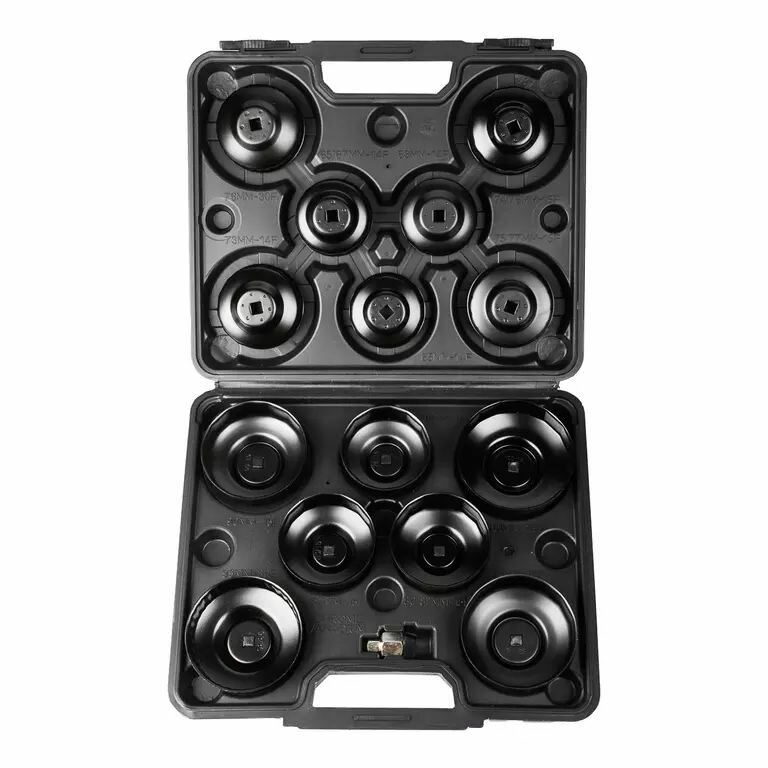 SpecX A15653 Набор чашек для съема масляных фильтров, 14 предметов - фото №2