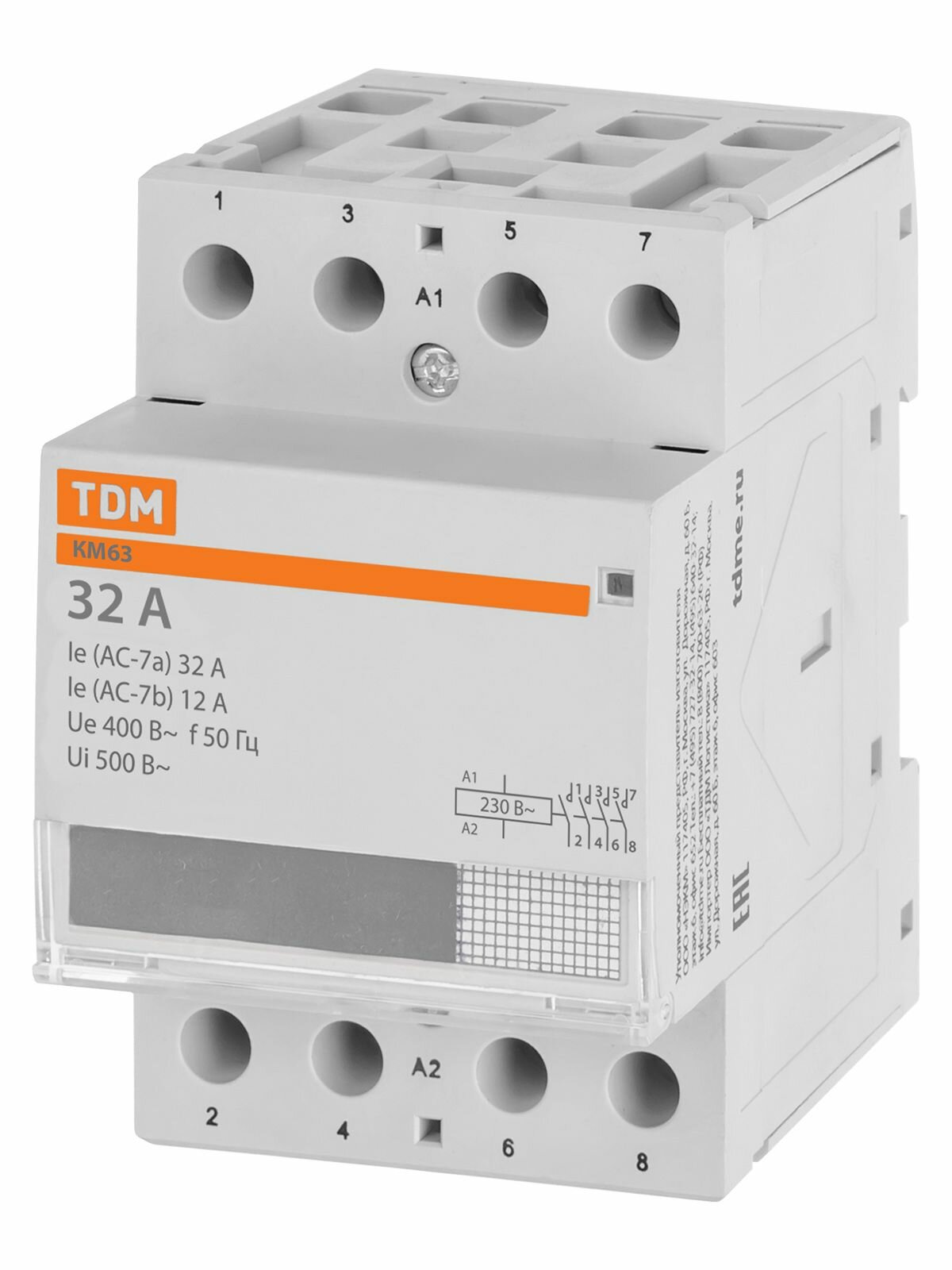 Модульный контактор TDM - фото №11