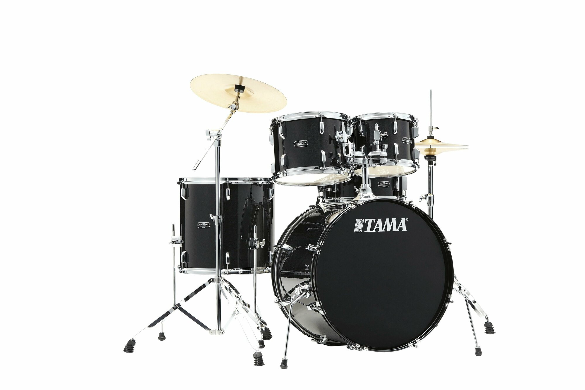 Tama ST52H4C-BNS STAGESTAR - Ударная установка из 5-ти барабанов (цвет - черный искрящийся)