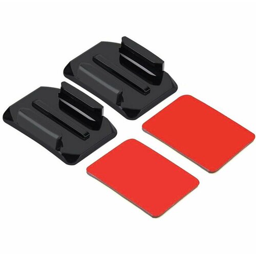 Изогнутые площадки со скотчем 3M для крепления экшен камер GoPro 9/10/11/12 на шлем