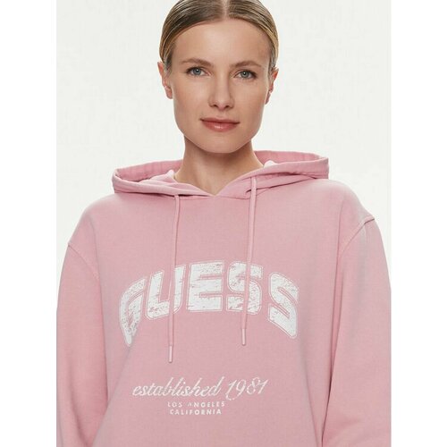 худи guess размер l светло фиолетовый Худи GUESS, размер M [INT], розовый