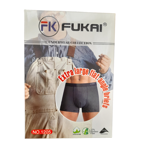 Трусы Fukai, 2 шт., размер 5XL, черный, бордовый, серый