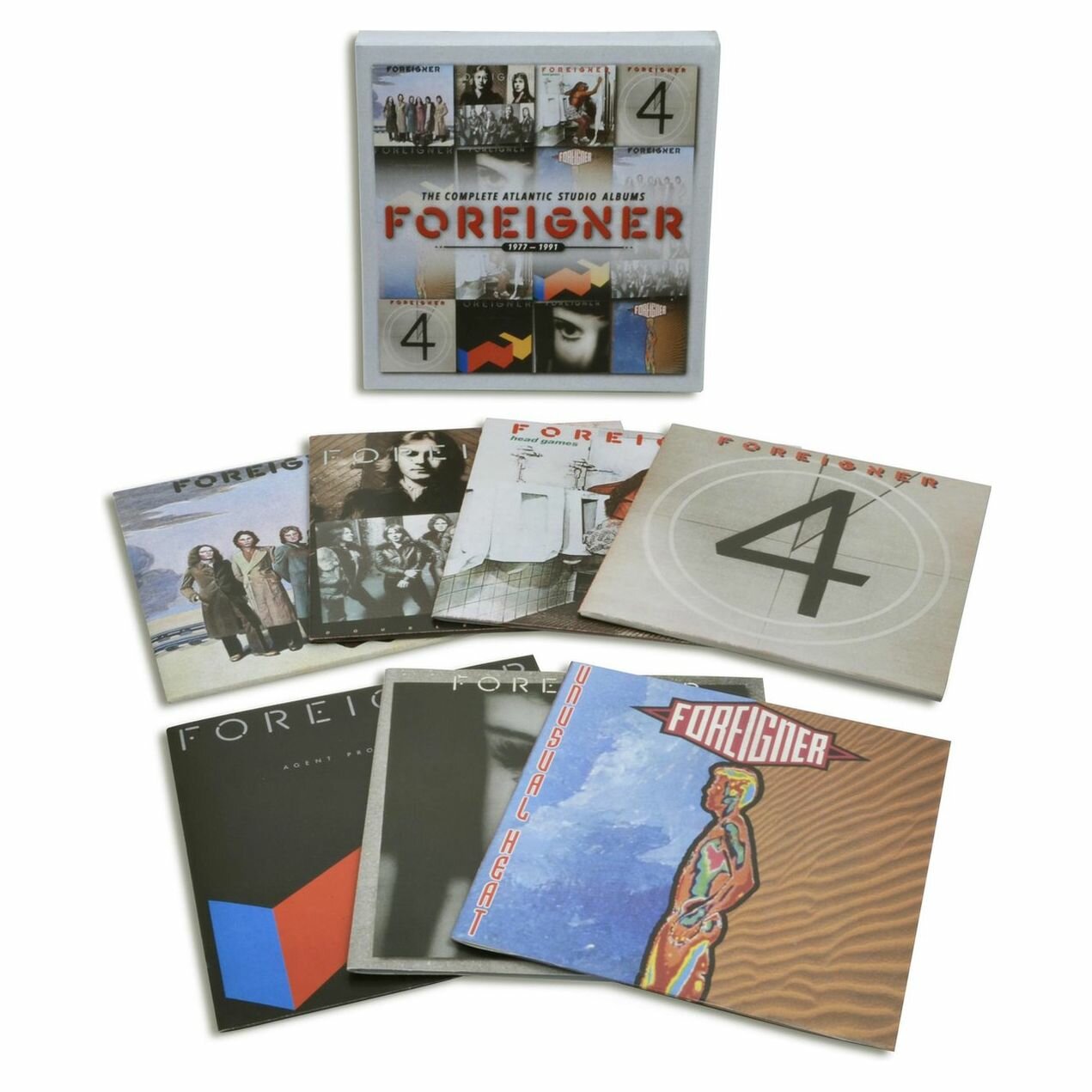 Foreigner - The Complete Atlantic Studio Albums (Box) (7CD) 2014 Cardboard Sleeves In Box Аудио диск