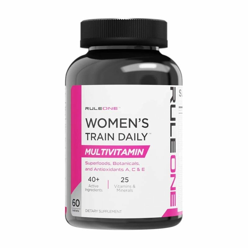 Витамины Rule 1 Women's train daily MULTIVITAMIN 60 таблеток