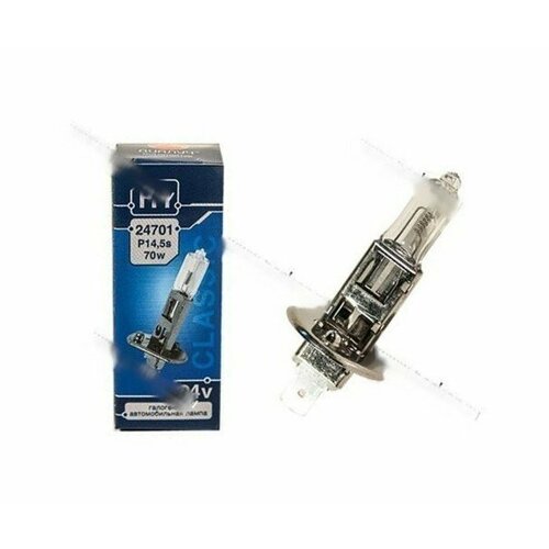 Лампа галоген 24v h1 70w p14.5s диалуч
