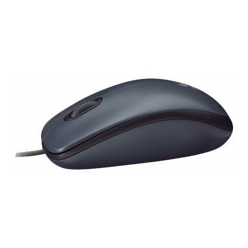 Мышь Logitech M90 Dark-Grey (910-001794/910-001793) мышь logitech m90 optical mouse usb black 1000dpi rtl [910 001794 910 001793] 910 001793