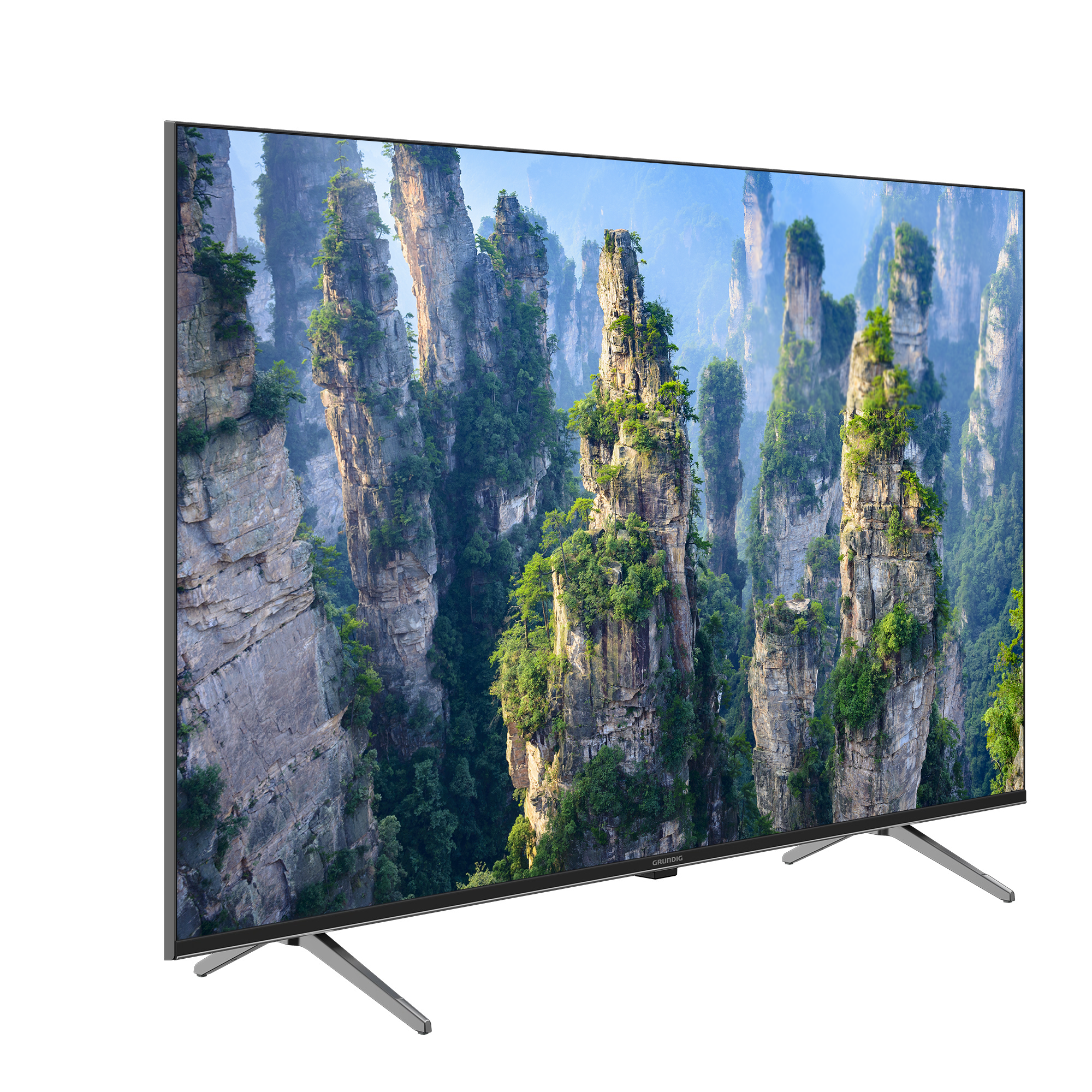 Grundig 43 GHU 7930, серебристый