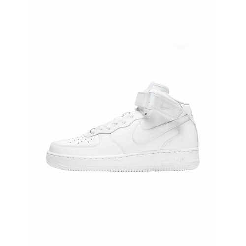 Кроссовки NIKE Air Force 1 '07 Mid, размер 6.5, белый