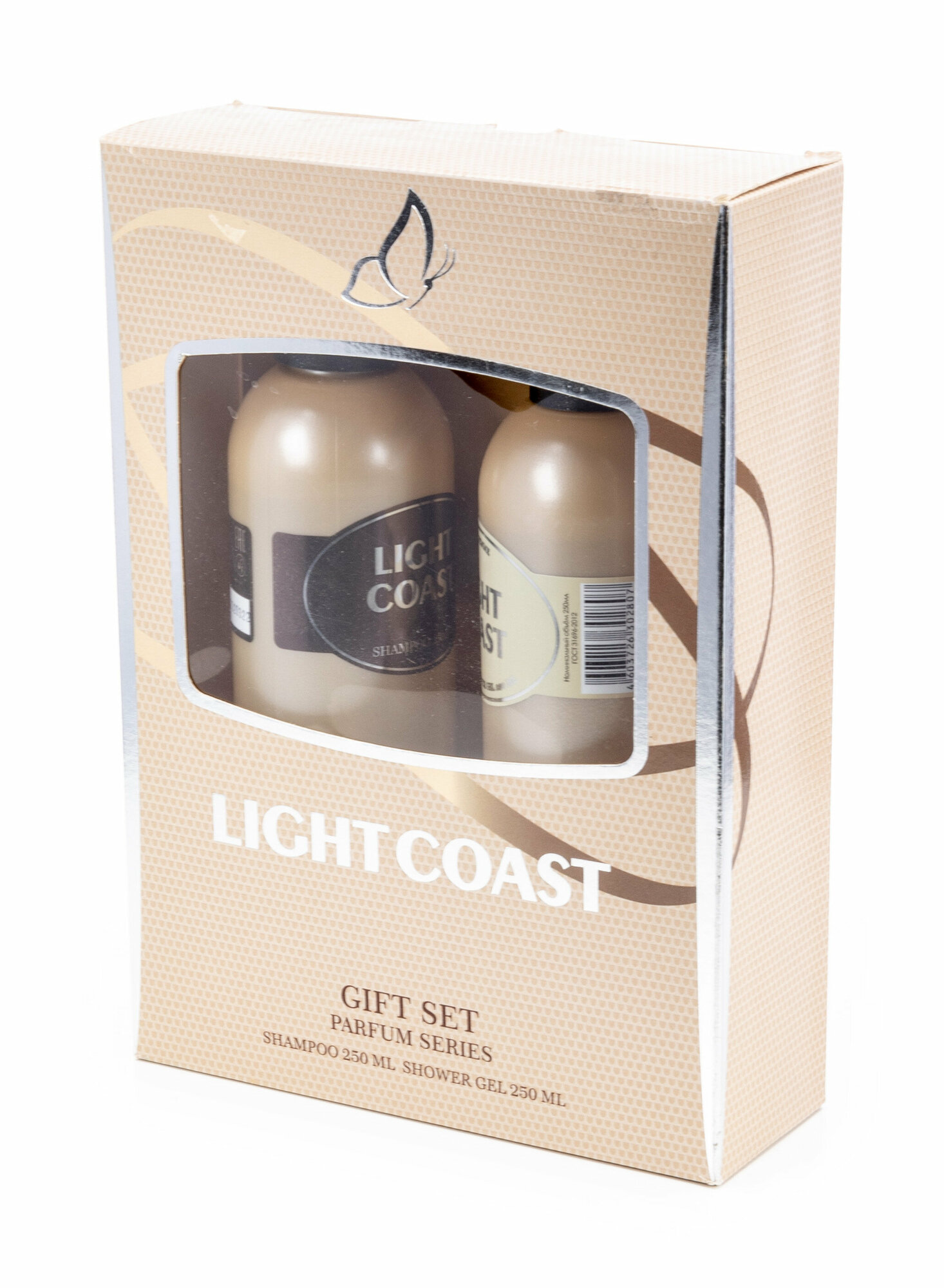 Подарочный набор Фестива Light coast женский Гель для душа 250мл +Шампунь 250мл - фото №8