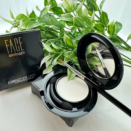 Акварельная подводка для глаз FACE nicobaggio professional make-up COMPACT EYE LINER