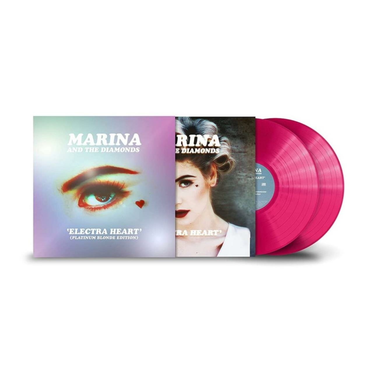 Marina Marina And The Diamonds - Electra Heart: Platinum Blonde Edition (limited, Colour, 2 LP) Atlantic - фото №8