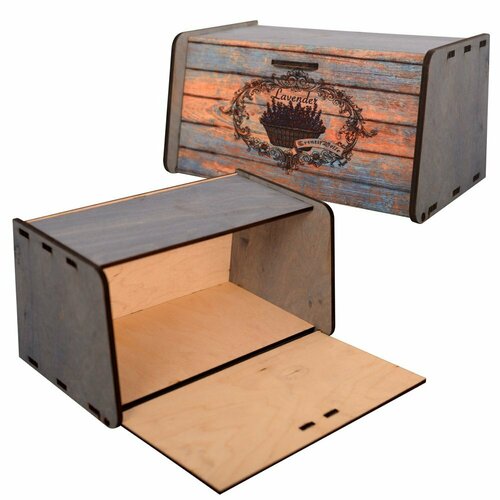 Хлебница Лаванда 355х205х185 см 1330₽