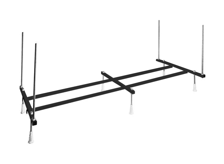 Каркас для ванны Aquanika (A5017070050) усиленный черный 170х70/75 см
