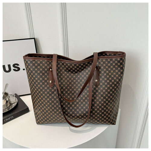 Сумка тоут Others коричневый 676₽