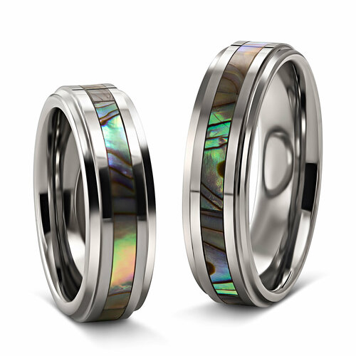 Кольцо обручальное Veragold, гелиотис, размер 24.5, ширина 6 мм, зеленый