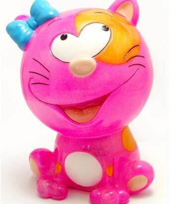 Светильник-ночник "Розовый Котёнок" светодиодный, питание от сети 220В | ORIENT TL-12