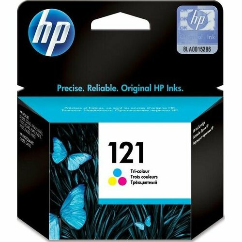 Картридж для струйного принтера HP 121 Tri-colour CC643HE 4610₽
