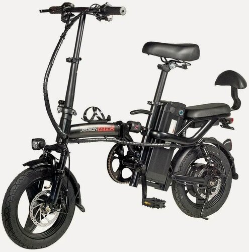 Изображение товара Электровелосипед Jetson V2 PRO (48V/13Ah) - Черный, складной