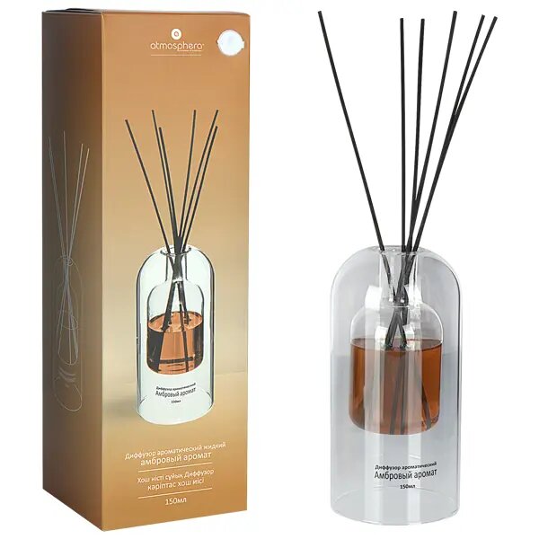 Ароматический диффузор Atmosphera Амбра J-DFF-9904 150 мл - фото №1