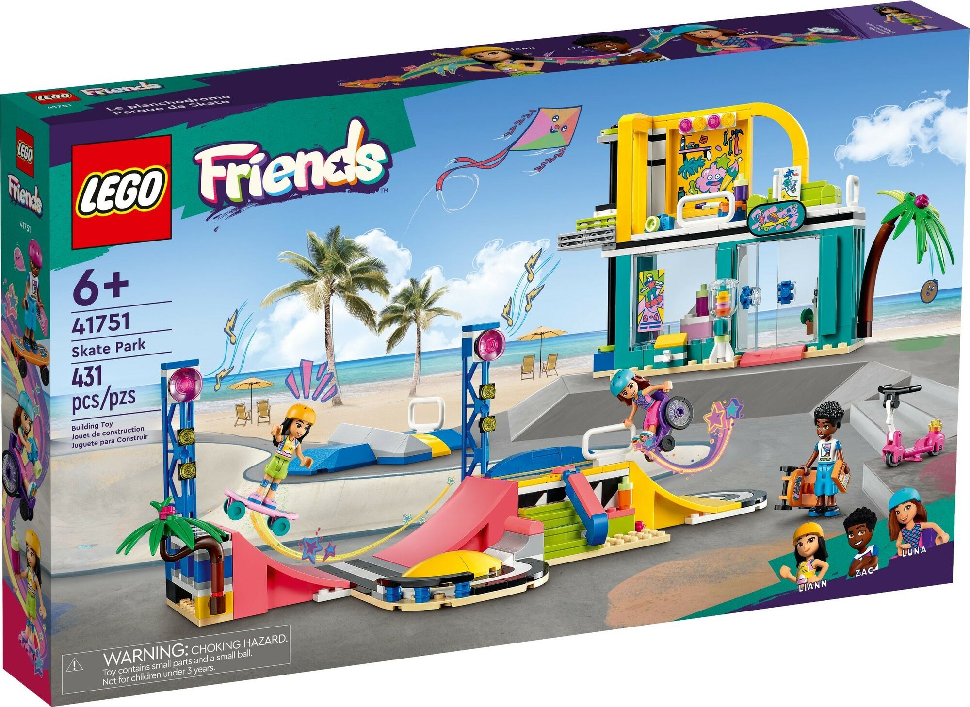 Конструктор Lego 41751 Скейт-парк