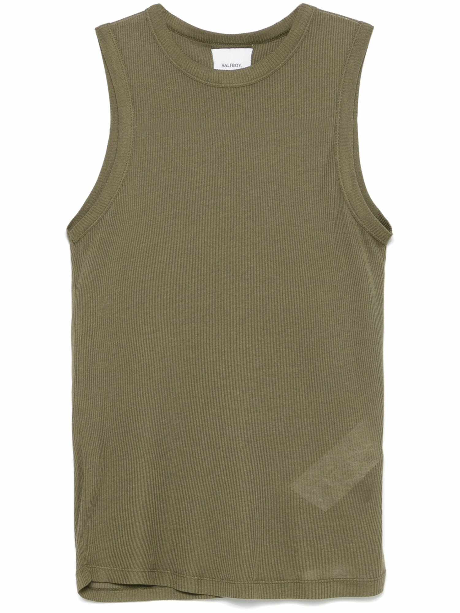 Топ HALFBOY Logo-patch top, размер L, зеленый,