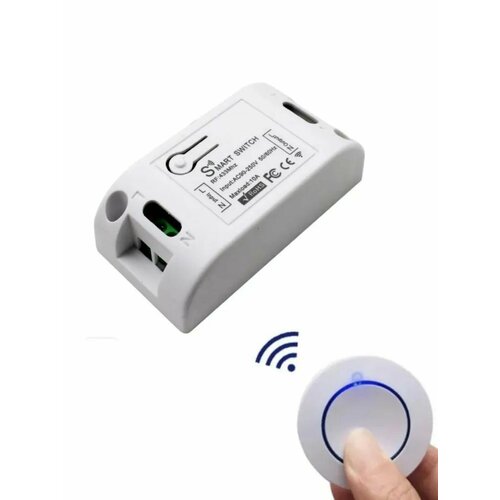 Дистанционный беспроводной выключатель для светильника RF433 220V 10A с пультом СФ 109700₽