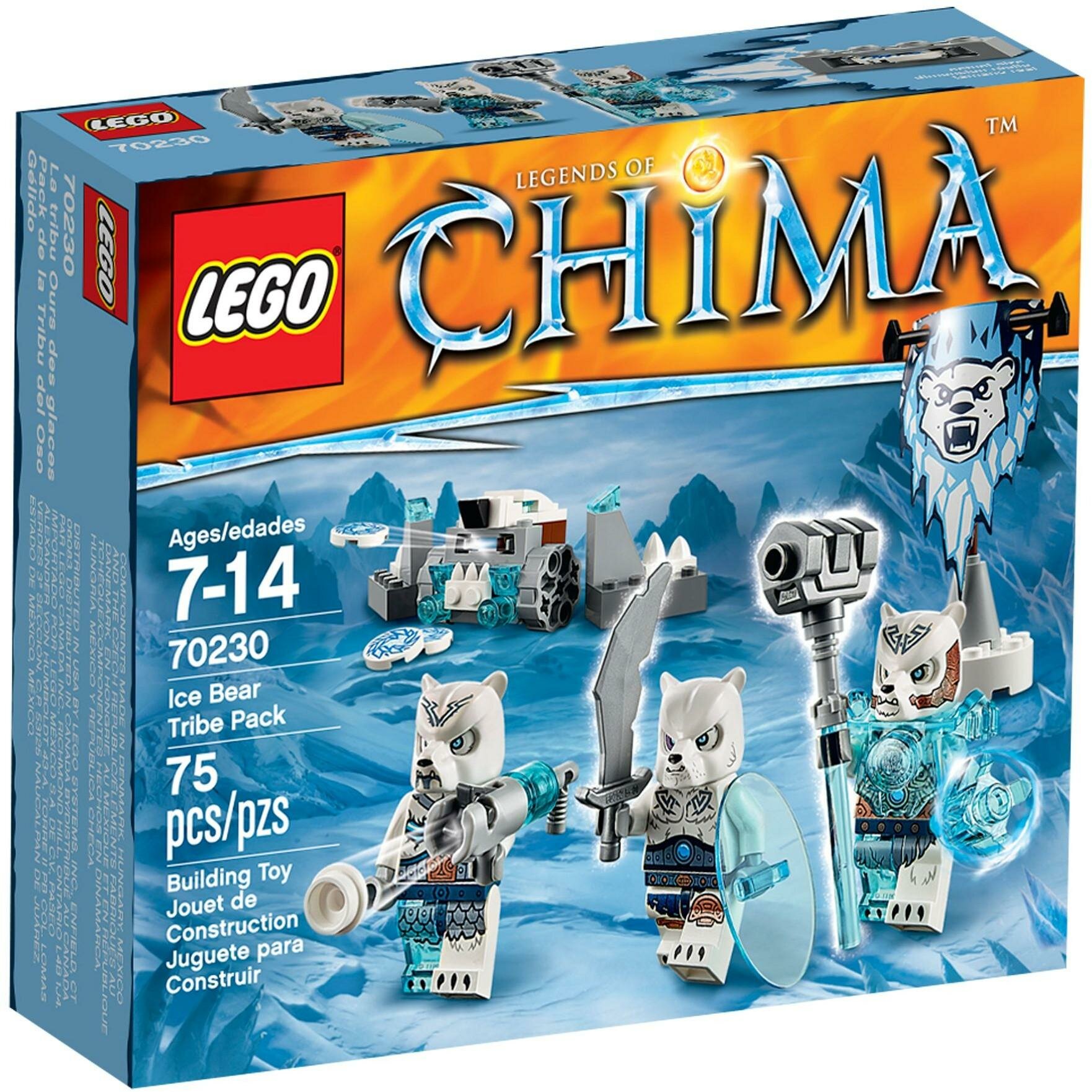 Конструктор LEGO Лего 70230 Лагерь Ледяных Медведей