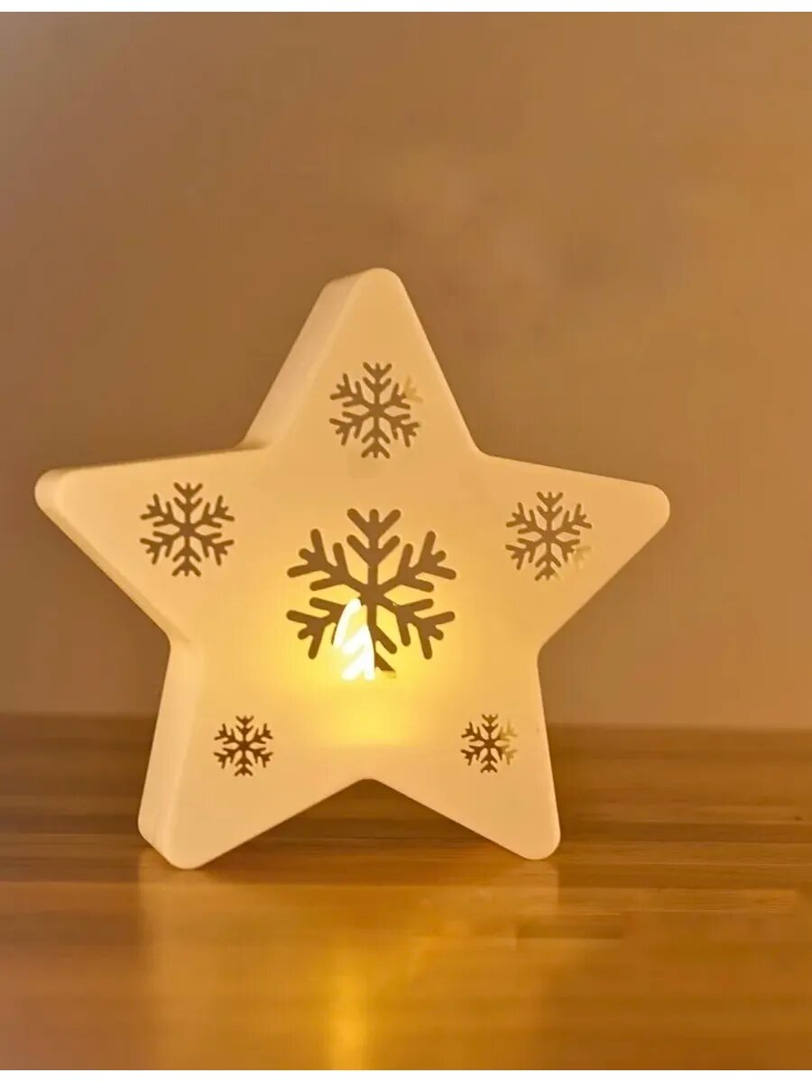 Новогодний подсвечник