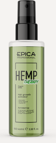 Изображение товара EPICA Professional Hemp Therapy ORGANIC — активатор роста волос, 100 мл