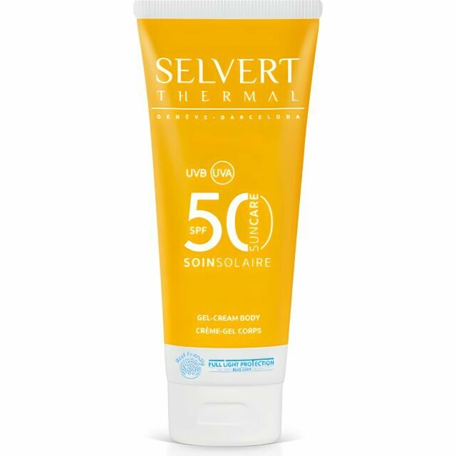 SELVERT THERMAL Гель-крем для тела с защитным барьером Sun Care Gel-Cream Body SPF 50 / 200 мл