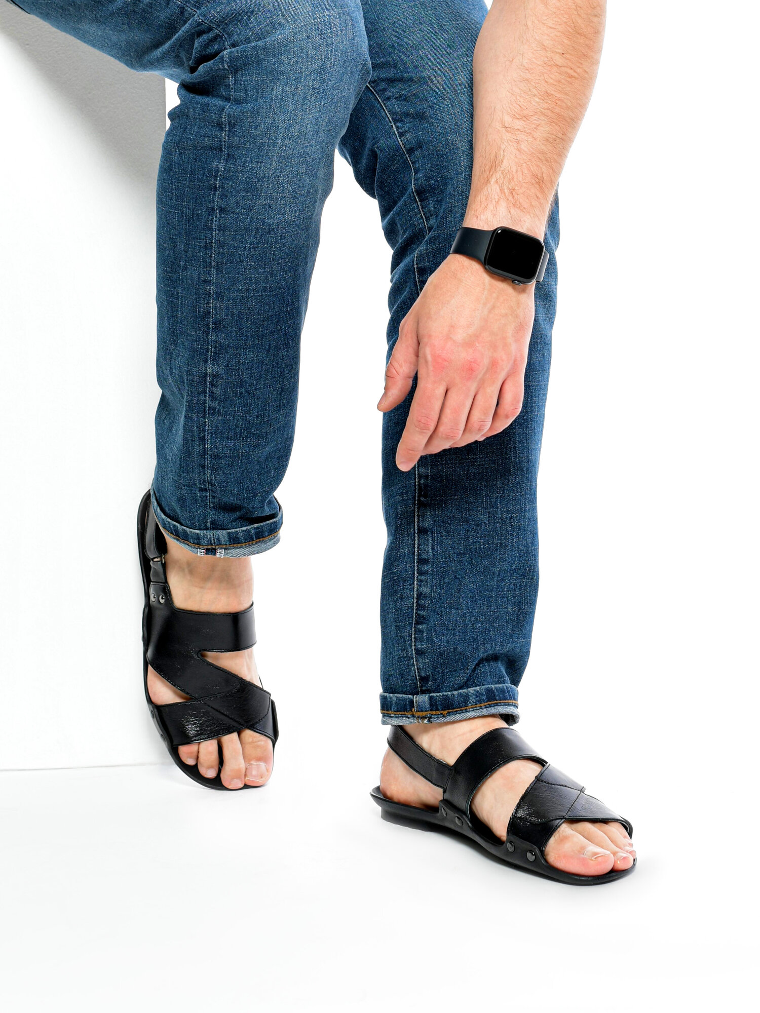 Сандалии Belwest мужские, размер 43, черный