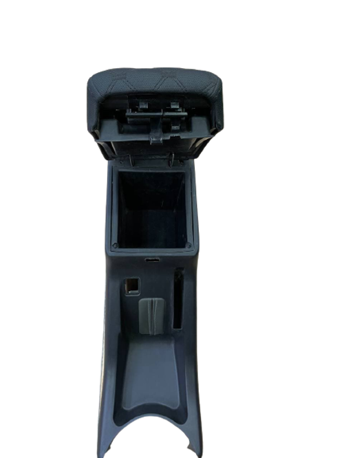 Подлокотник, для Chevrolet Spark, по центру, каркас из пластика, материал отделки кожа, бокс-бар — фото 1