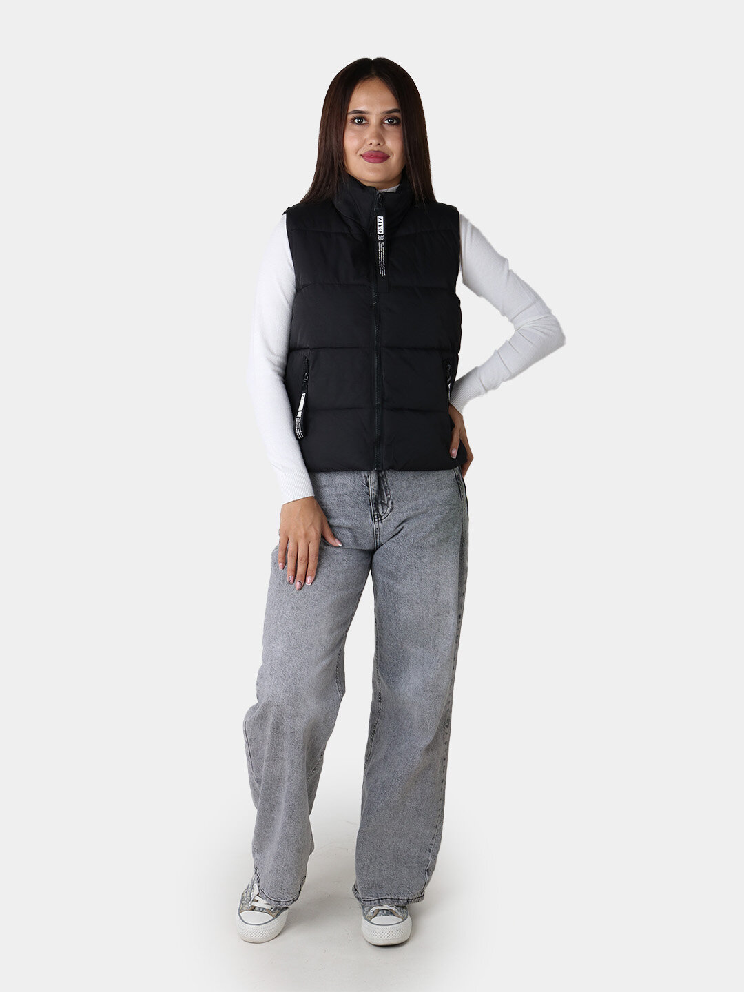 Жилет спортивный , размер One Size, черный — фото 1