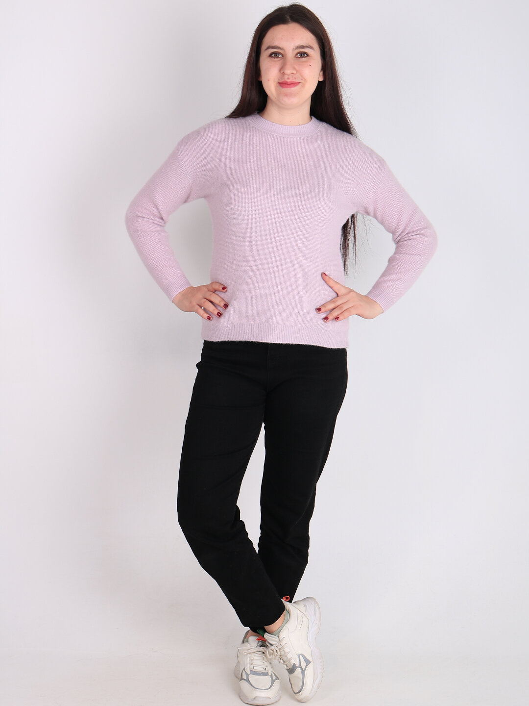 Свитер размер One Size, , пудровый — фото 1