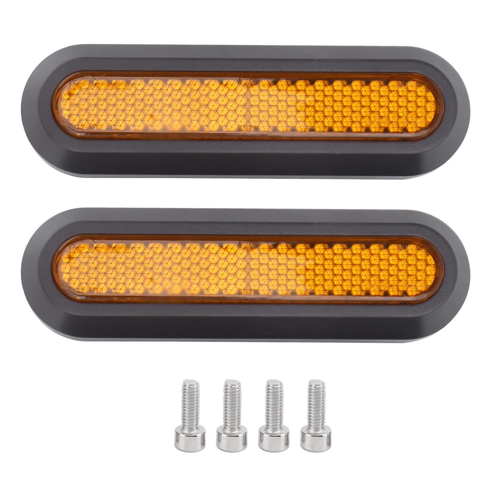 Скутер заднего колеса декоративная крышка отражающая полоса с винтами для Xiaomi M365/Pro/Pro2