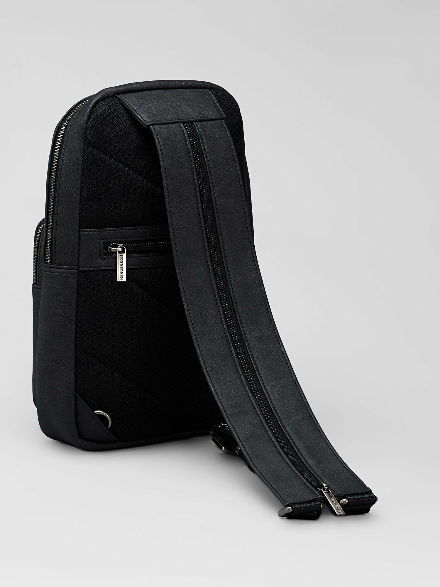 Сумка мессенджер HENDERSON, серый — фото 1