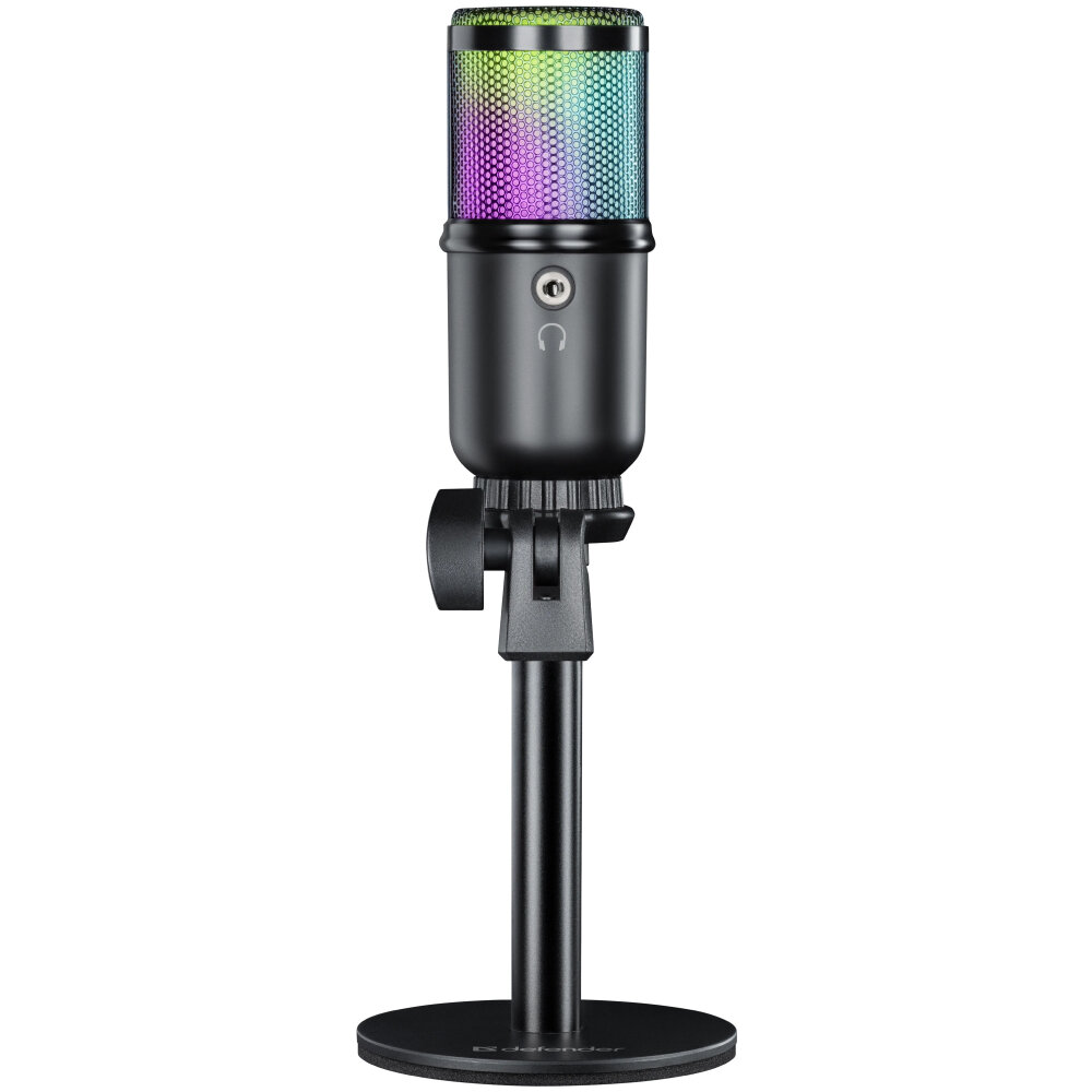 Defender Игровой стрим микрофон Glow GMC 400 USB — фото 1