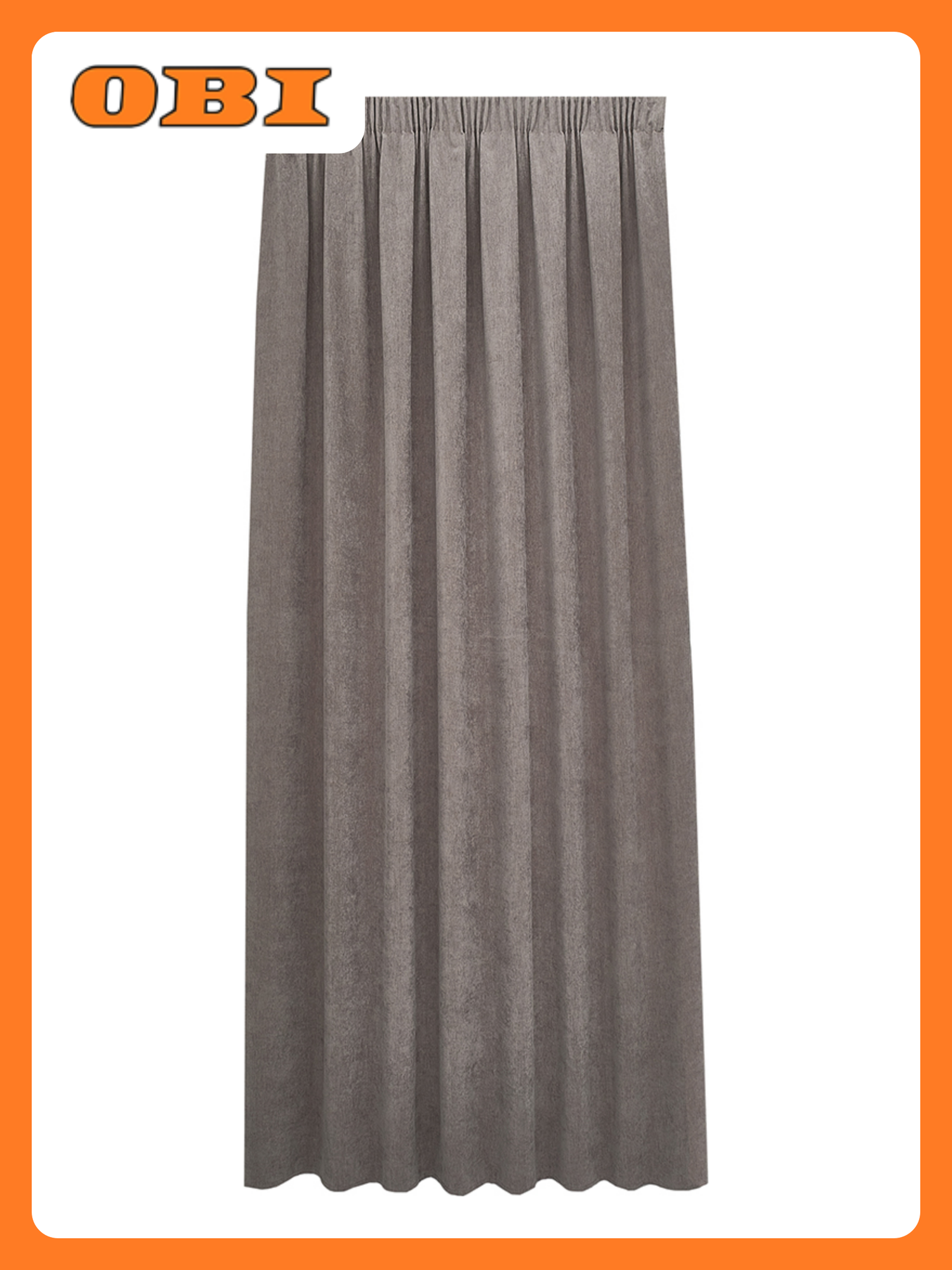 Штора Портьера Decofest Сола шенилл 200х280 1 шт бежевый