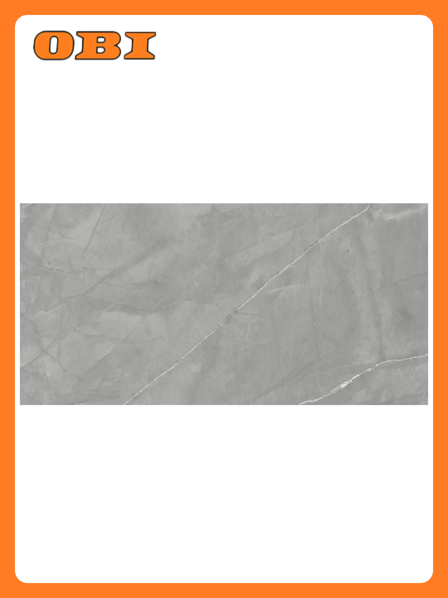 Керамогранит Керамин Нобл серый 120Х60 см 144 м²