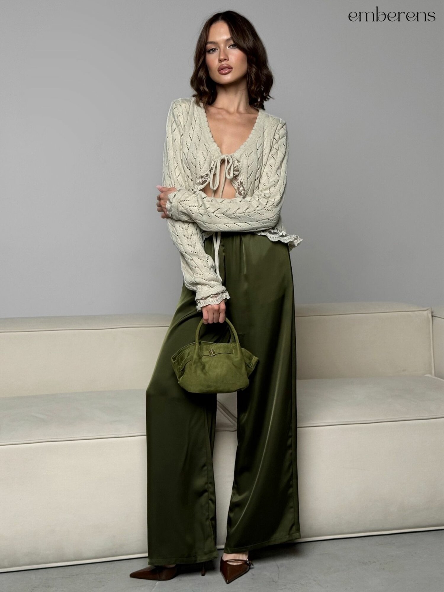 Брюки палаццо Осень-зима 2025