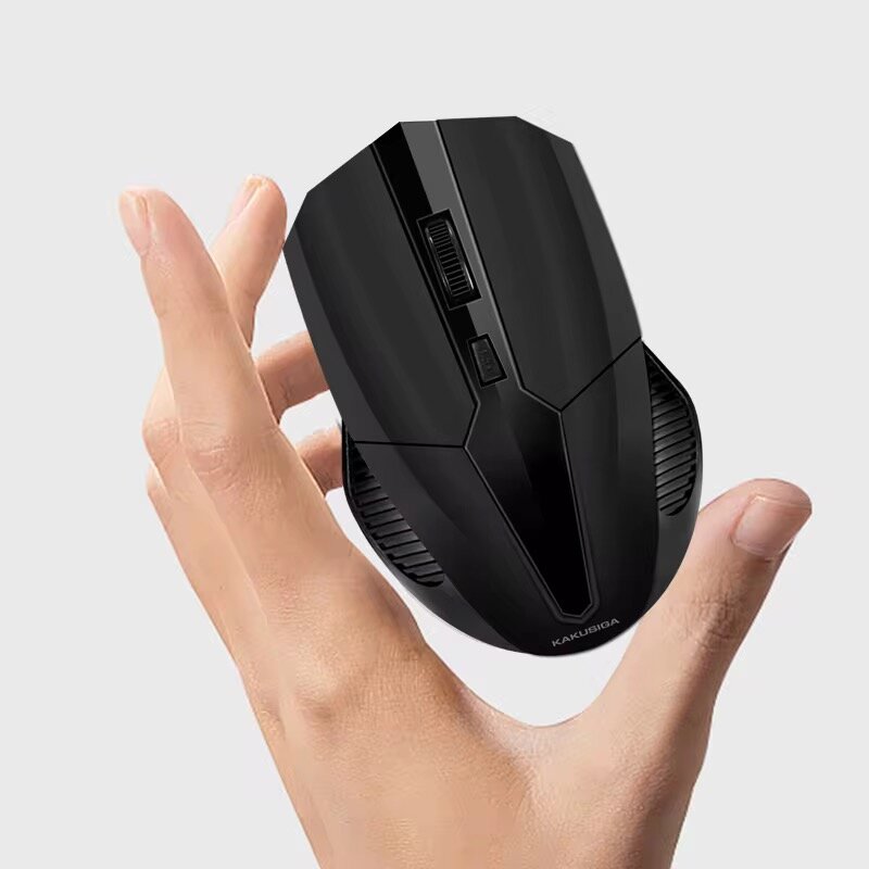 Беспроводная оптическая мышь KAKUSIGA 2.4G с USB-приемником для повседневного использования.