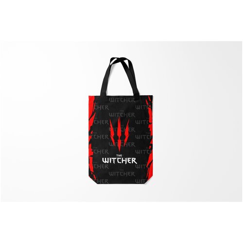 фото Сумка-шоппер / 31х42 см / сериалы / ведьмак the witcher. burnettie