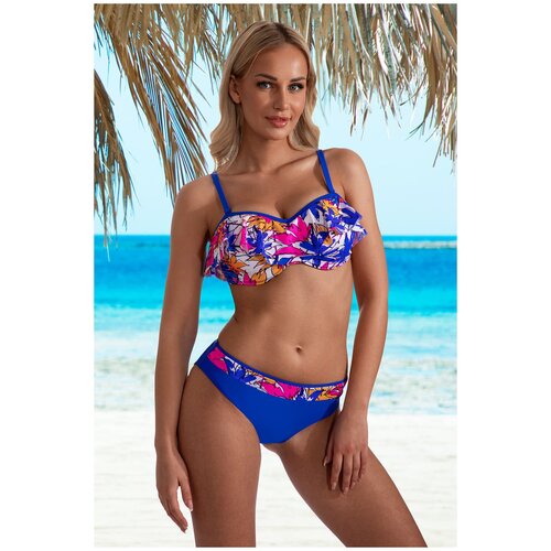 Купальник раздельный VERANO 1003 Carine col2 синий Размер 40 4564₽